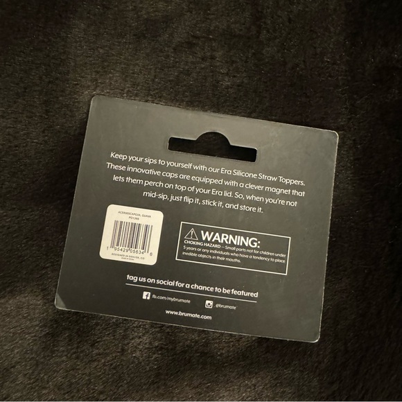 NEW! BRUMATE Guava Magnetic Era Straw Covers Set of 2 New in Package! - Picture 11 of 12
